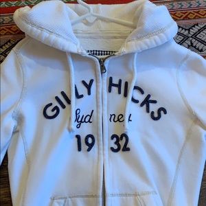 Vintage Gilly Hicks zip up sweatshirt